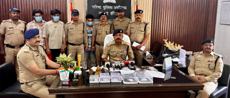 फायरिंग कांड का 8 घंटे में खुलासा, 2 नाबालिग समेत 5 गिरफ्तार