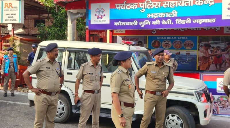 चारधाम यात्रा: तपोवन में ट्रैफिक व्यवस्था दुरुस्त करने मैदान में उतरीं एसएसपी श्वेता चौबे