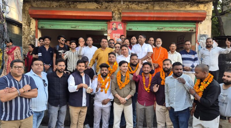 युवा कांग्रेस संगठनात्मक चुनाव में निर्वाचित पदाधिकारियों के सम्मान में स्वागत समारोह का आयोजन