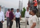 महापौर शम्भू पासवान ने बहुमंजिला पार्किंग निर्माण कार्य का किया निरीक्षण