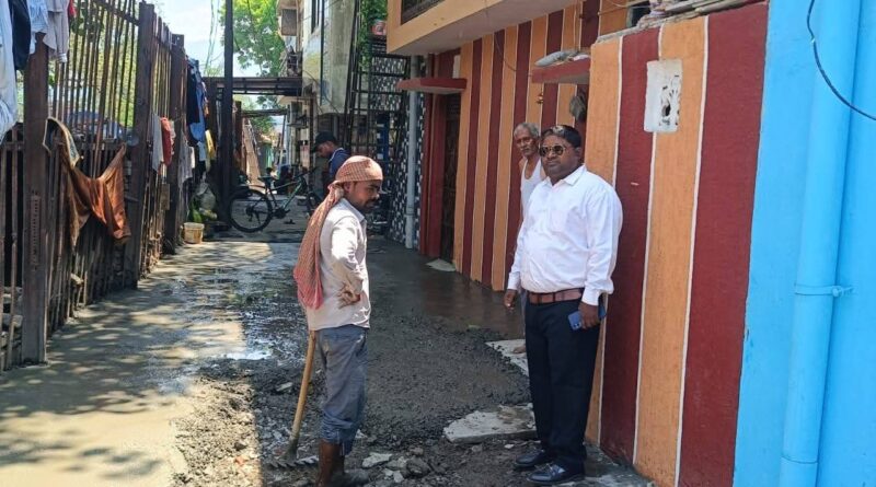 विधायक निधि से बना वाल्मीकि नगर की टूटी सड़क का निर्माण, क्षेत्रवासियों में खुशी, ऋषिकेश