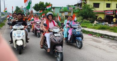 तिरंगे के रंग में रंगा छिद्दरवाला, डॉ. प्रेमचंद अग्रवाल ने निकाली भव्य तिरंगा यात्रा